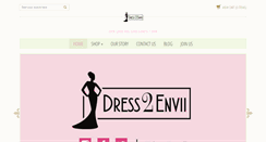 Desktop Screenshot of dress2envii.com